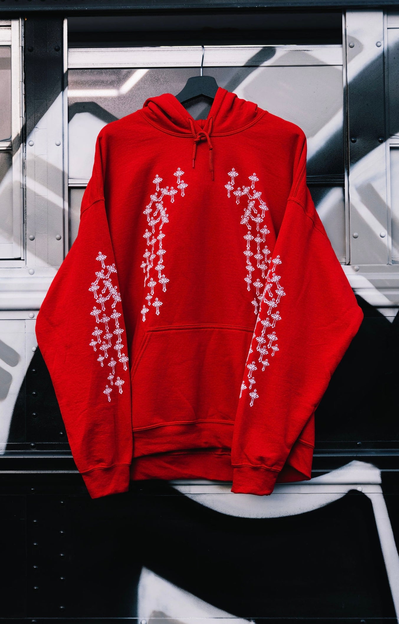 (B) INFINITE CROSS HOODIE