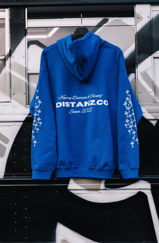 (B) INFINITE CROSS BLUE HOODIE