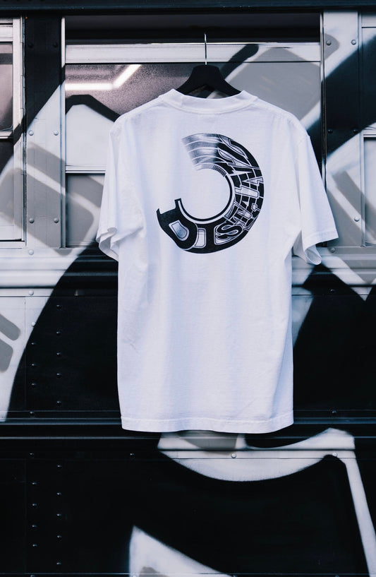 (A) WHEEL SPIN TEE